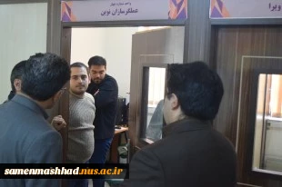 بازدید مدیر کل امور پژوهشی دانشگاه از دانشگاه فنی حرفه ای خراسان رضوی 3