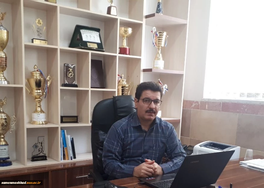 جلسه ویدئو کنفرانسی ریاست محترم دانشکده  2