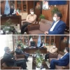 نشست صمیمی آقای دکتر جعفری ریاست محترم دانشکده ثامن الحجج ع مشهد و شهردار محترم منطقه ۱۲ مشهد آقای دکتر زینت بخش 2