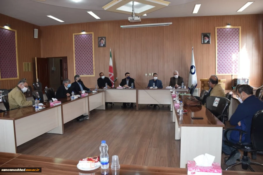 بازدید آقای مهندس زارع زاده معاون امور مدرسان دانشگاه فنی و حرفه ای و نشست صمیمی با ریاست دانشکده آقای دکتر جعفری و معاون آموزشی و پژوهشی آقای مهندس آقایی و معاون دانشجویی و فرهنگی آقای دکترصافدل و اعضای هیات علمی و مدرسان دانشکده ثامن الحجج (ع) مشهد 6