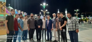 به مناسبت دهه کرامت زیارت دانشجویی به همراه ریاست محترم مرکز با حضور دانشجویان در حرم رضوی برگزار گردید. 2