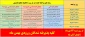 جدول زمان بندی مراجعه حضوری جهت تحویل مدارک ثبت نام