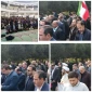 برگزاری مراسم وداع با پیکر دانشجویان شهید به روایت تصویر در مسجد دانشگاه فردوسی مشهد