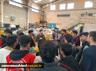 # بازدید دانشجویان مهندسی جوشکاری از پارک علم و فناوری خراسان رضوی 
 2